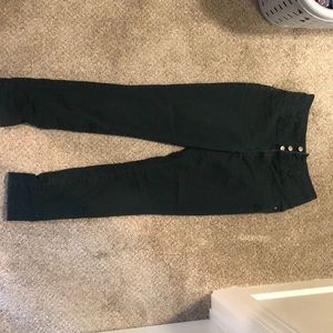 High waisted stretch jeans